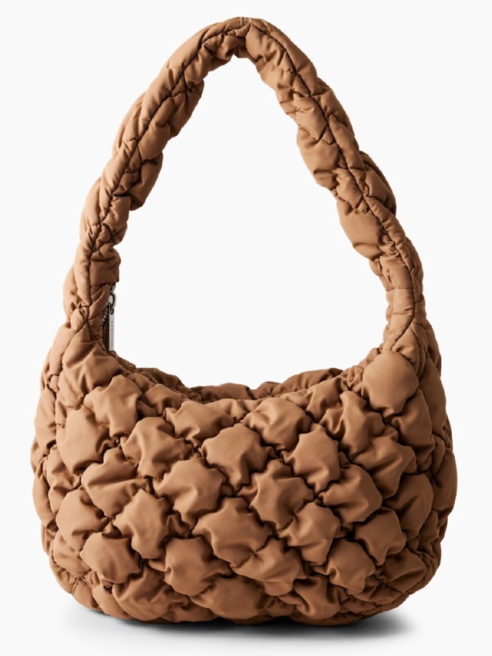 Aritzia Babaton Curator Bag Small quilted bag Brown Saville